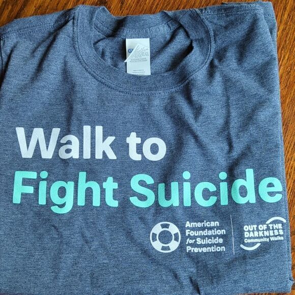 T-shirt to benefit American foundation for suicide prevention - Picture 1 of 2